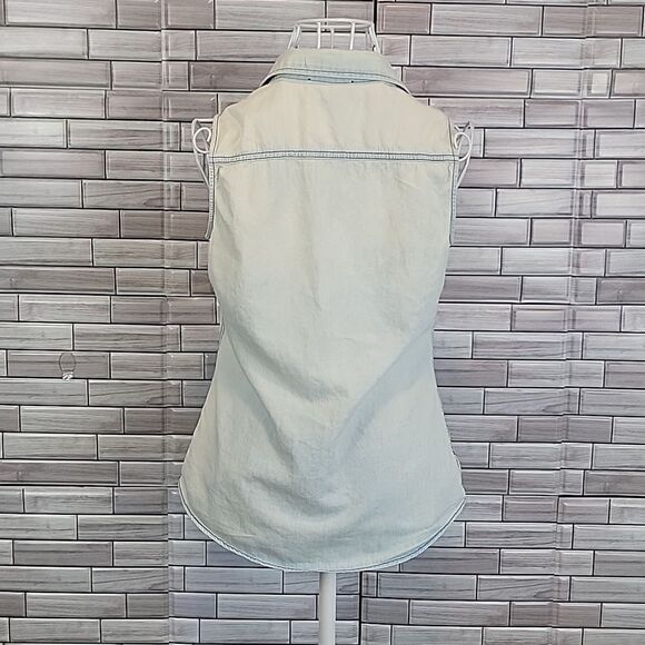 Ali Kris sleeveless pocket denim short Size S - Picture 6 of 10